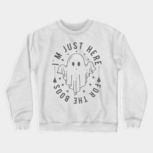 ghost scary phantom Crewneck Sweatshirt